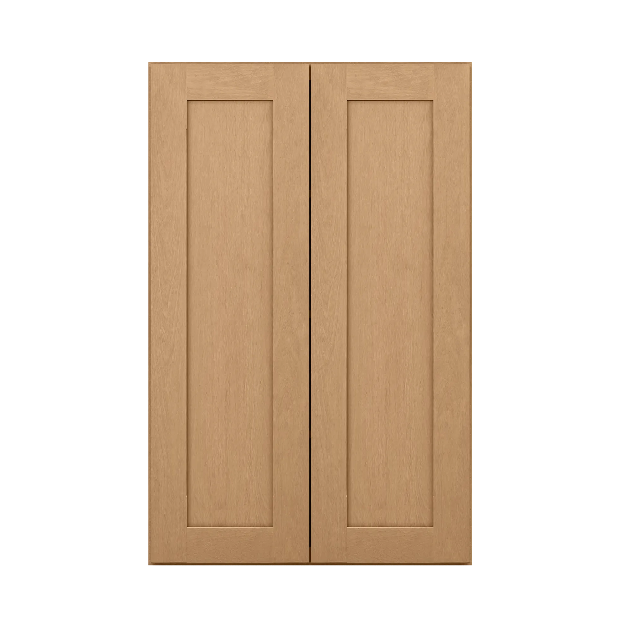 Wall Kitchen Cabinet W2742 Shaker Toffee LessCare 27 in. width 42 in. height 12 in. depth