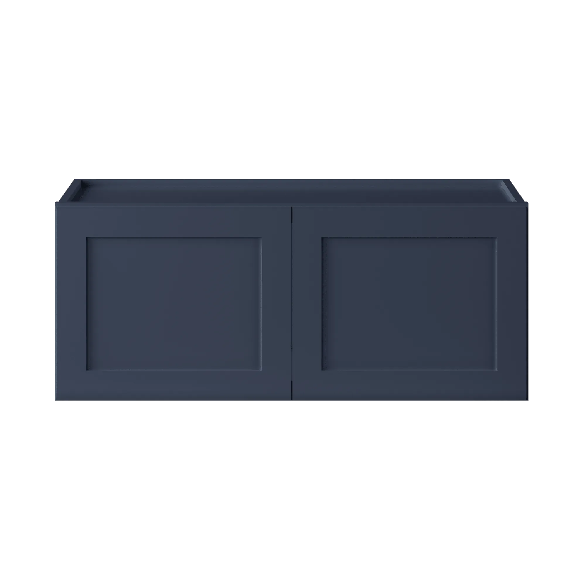 Wall Kitchen Cabinet W3615 Danbury Blue LessCare 36 in. width 15 in. height 12 in. depth