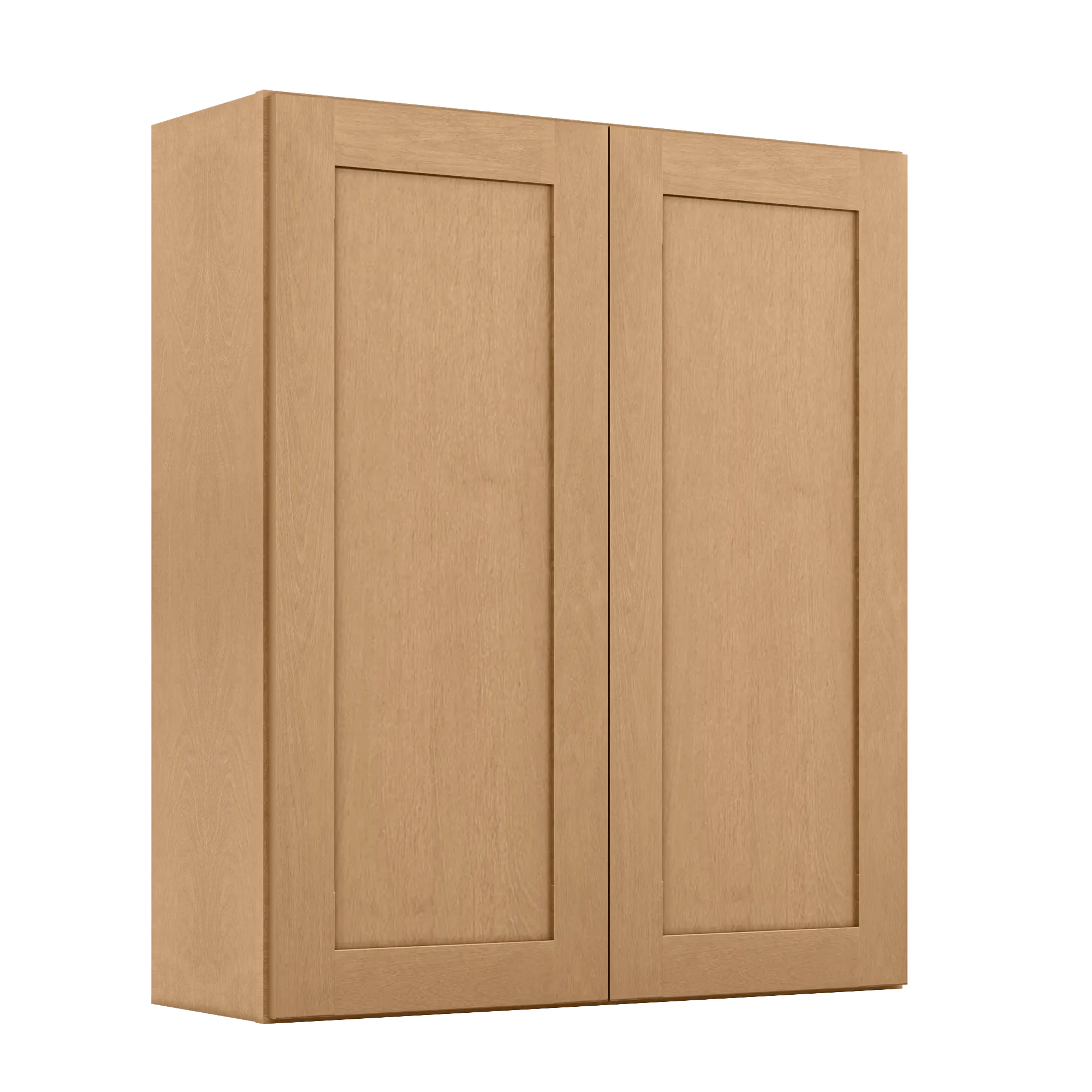 Wall Kitchen Cabinet W3642 Shaker Toffee LessCare 36 in. width 42 in. height 12 in. depth