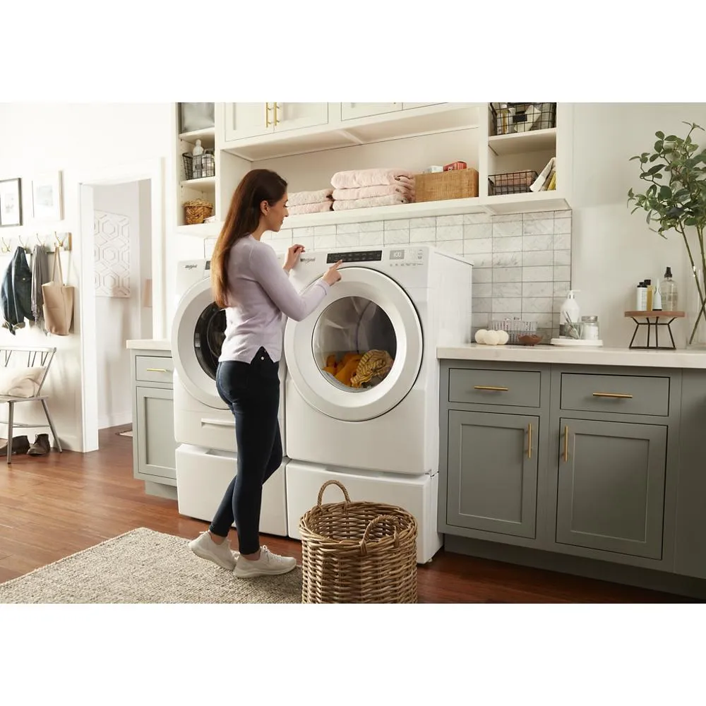 Whirlpool WFP2715HW 15.5" Pedestal for Front Load Washer and Dryer with Storage