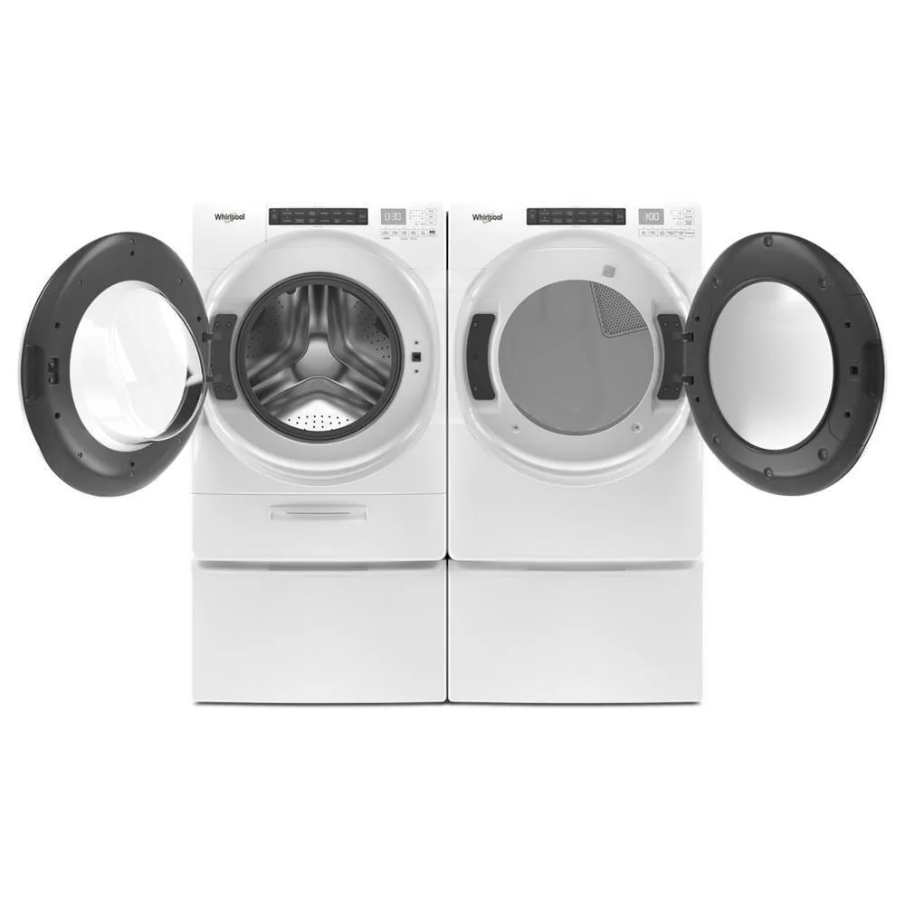 Whirlpool WFP2715HW 15.5" Pedestal for Front Load Washer and Dryer with Storage