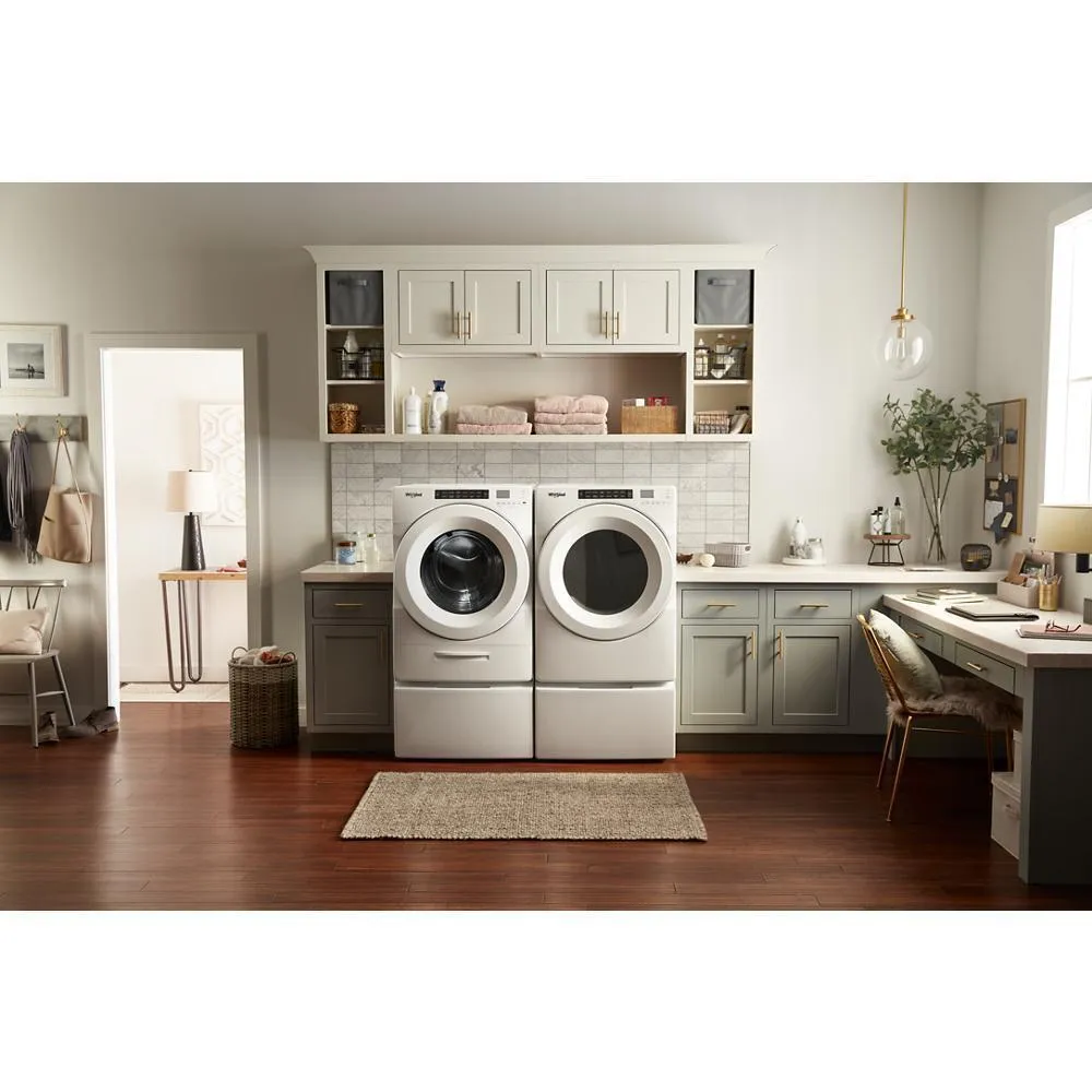 Whirlpool WFP2715HW 15.5" Pedestal for Front Load Washer and Dryer with Storage