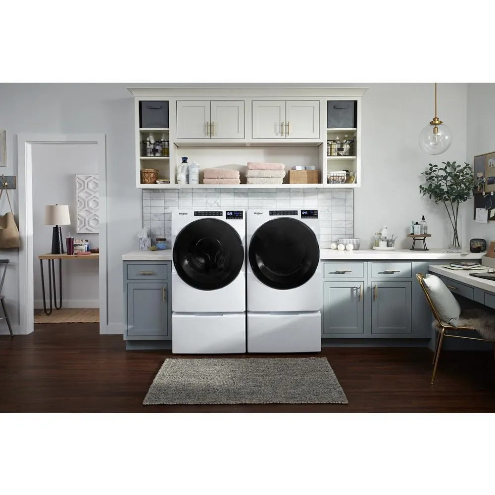 Whirlpool WFP2715HW 15.5" Pedestal for Front Load Washer and Dryer with Storage