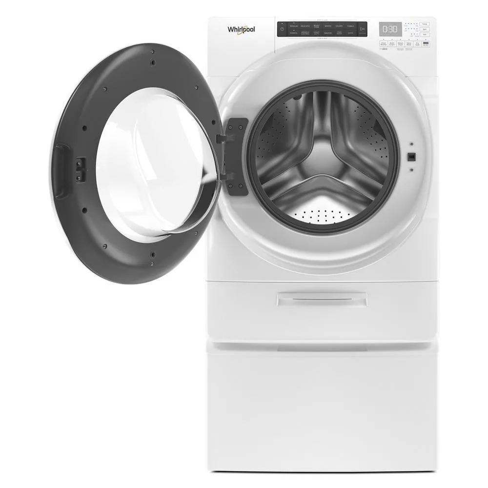 Whirlpool WFP2715HW 15.5" Pedestal for Front Load Washer and Dryer with Storage