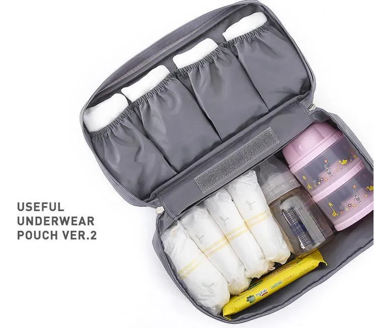 Women Girl Travel Bra Underwear Lingerie Organizer Bag Cosmetic Makeup Toiletry Wash Storage Case Bra Bag