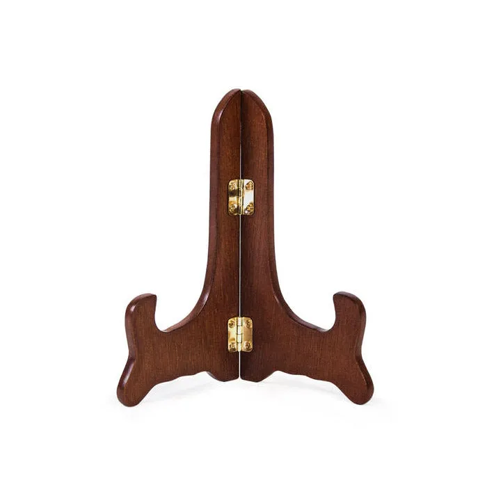 Wood Plate Stand - Walnut