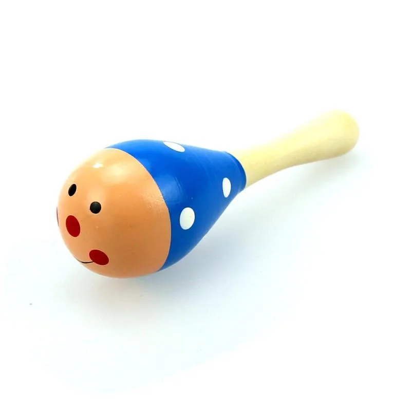 Wooden Fun Little Baby Rattle Toy