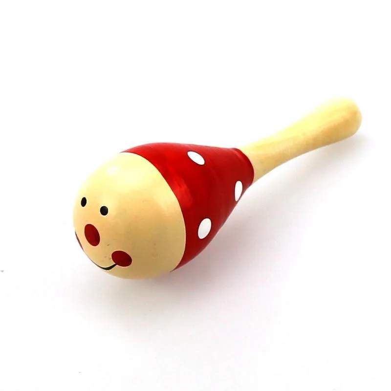 Wooden Fun Little Baby Rattle Toy