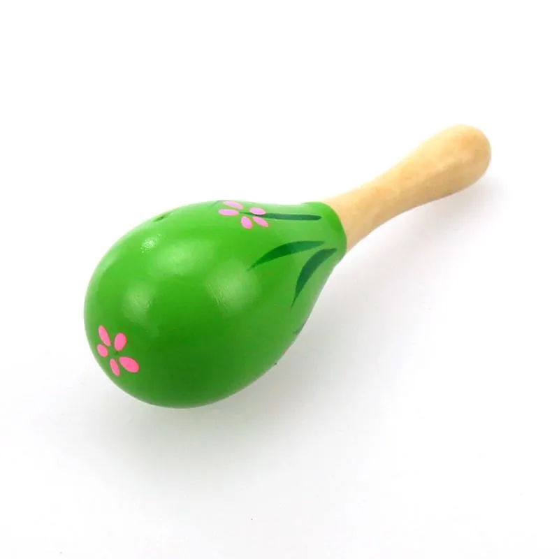 Wooden Fun Little Baby Rattle Toy