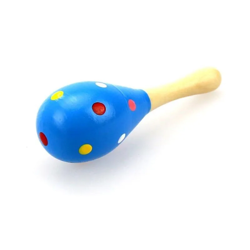 Wooden Fun Little Baby Rattle Toy