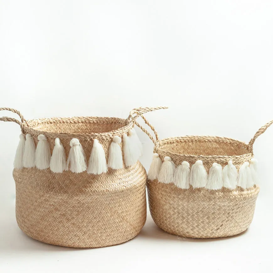 Woven Belly Storage Basket