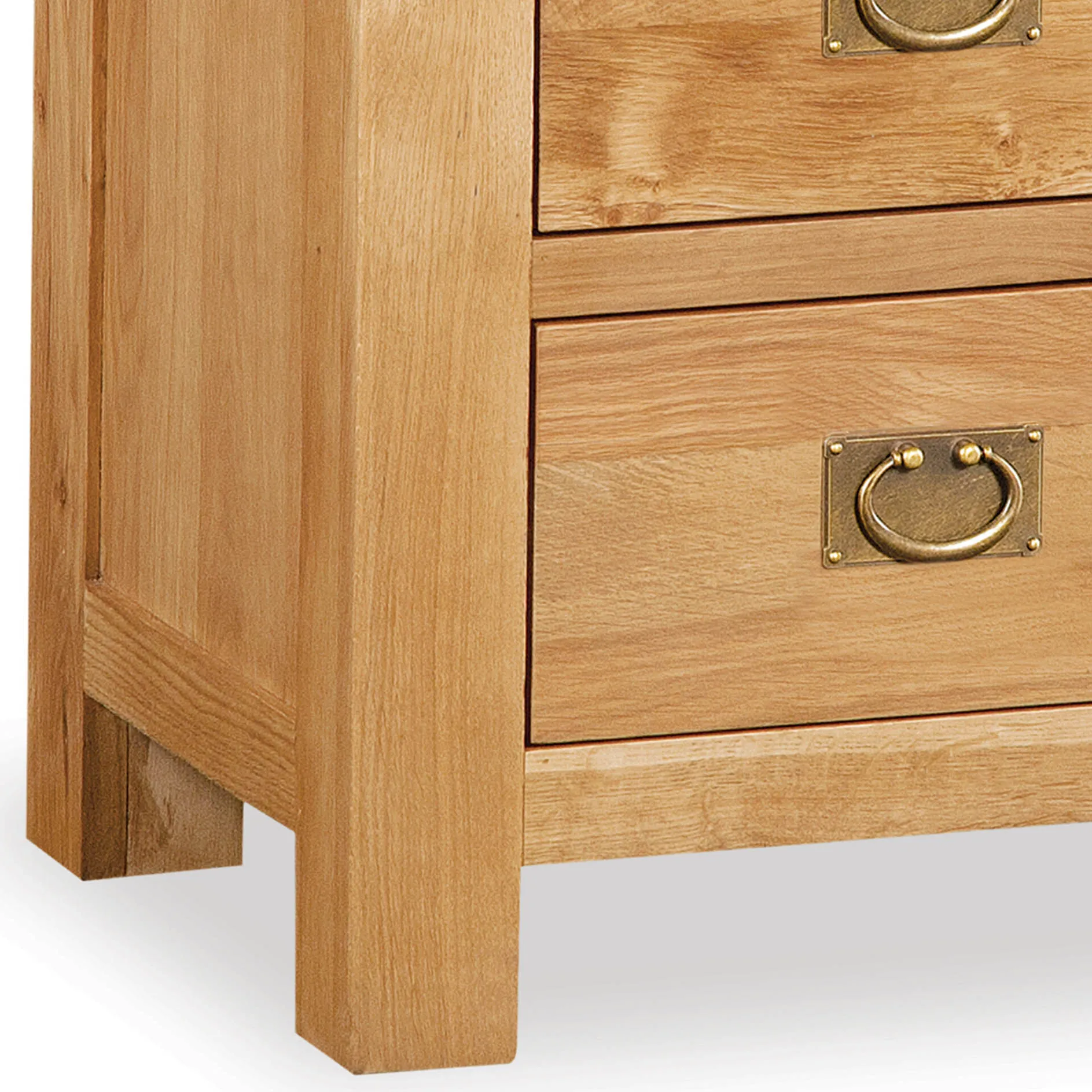 Zelah Oak 4 Drawer Chest