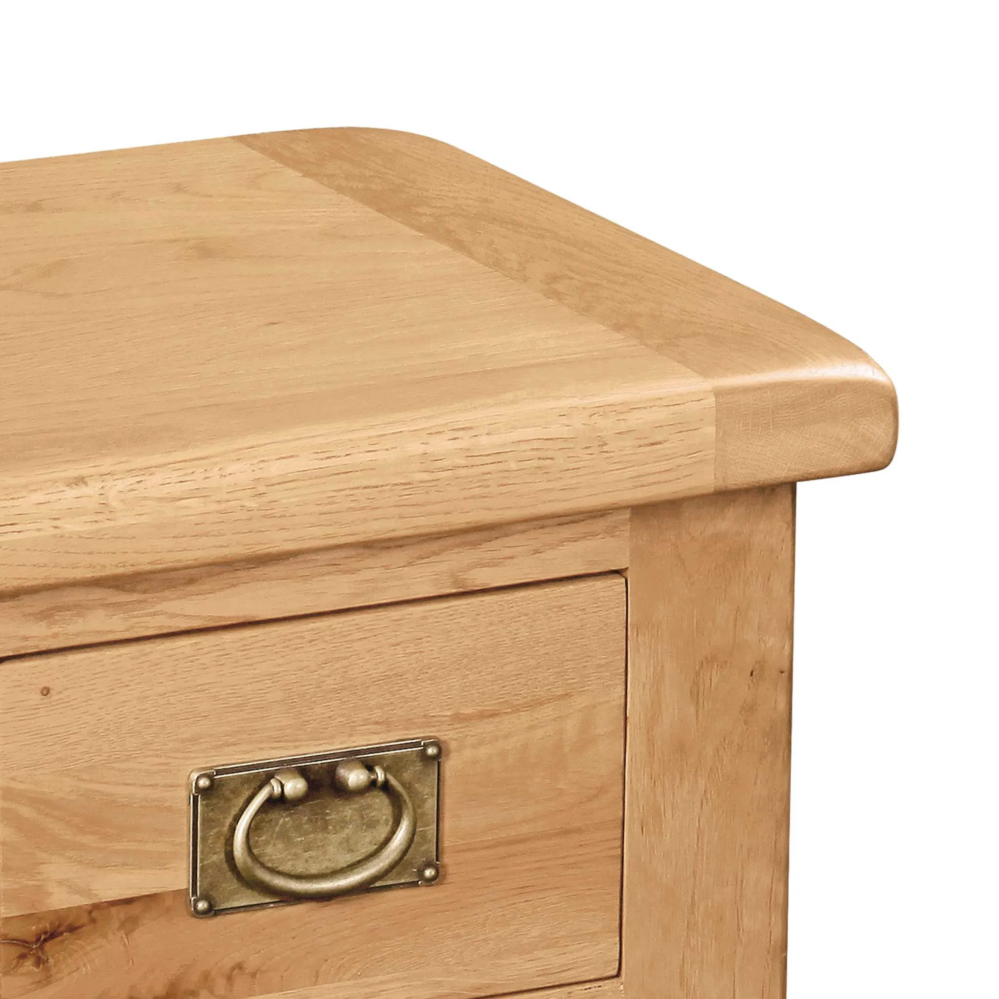 Zelah Oak 4 Drawer Chest