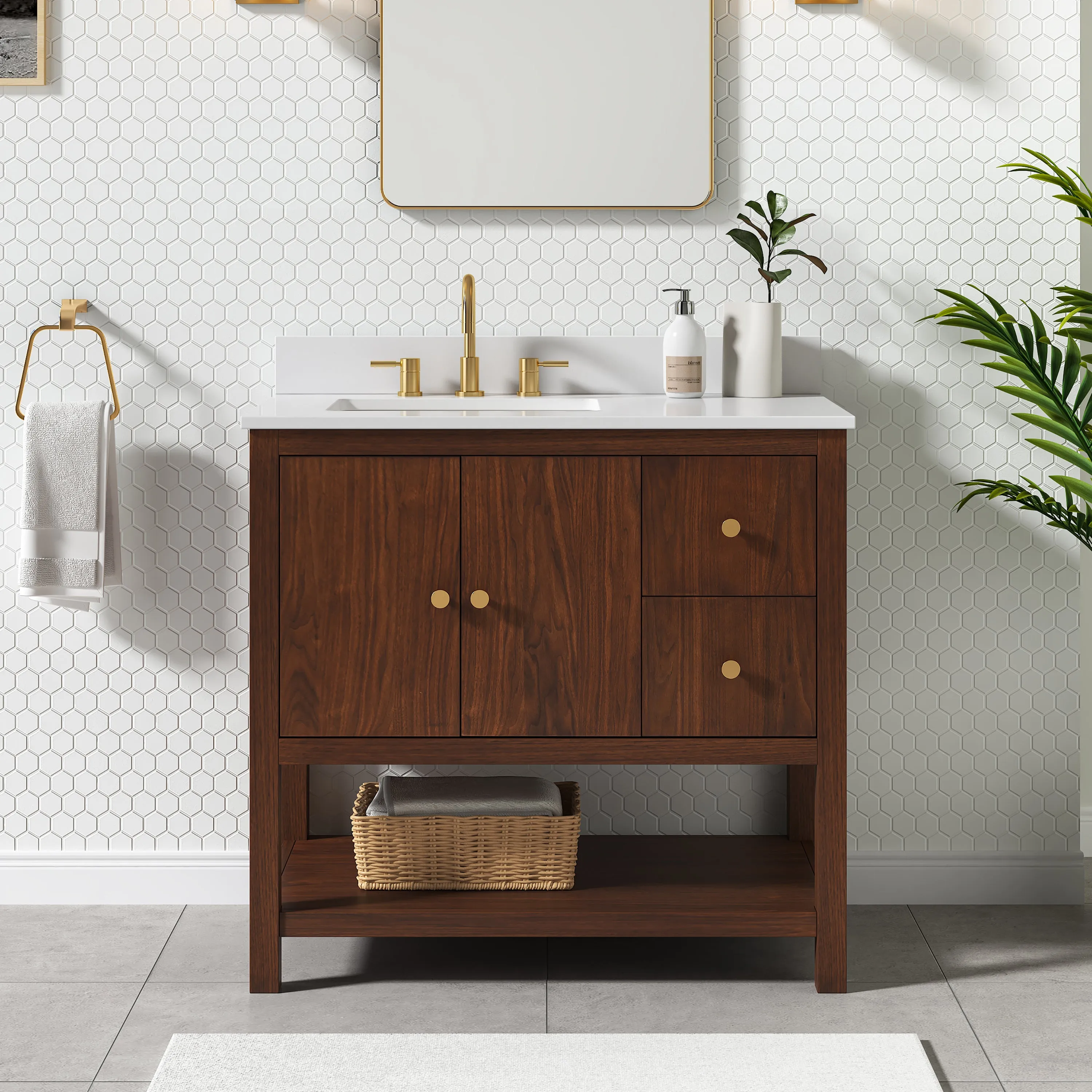 Zoe 36 Inch Vanity